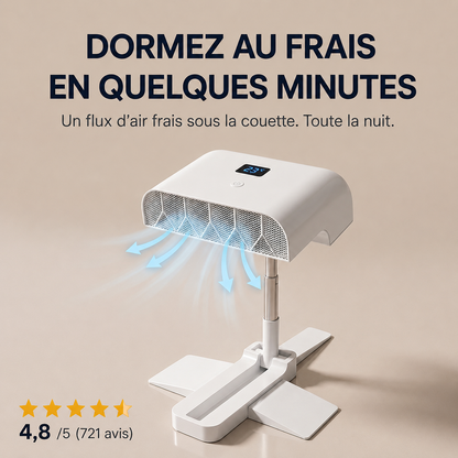 Bordlit™ Ventilateur rafraîchissant pour lit
