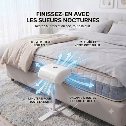 Bordlit™ Ventilateur rafraîchissant pour lit