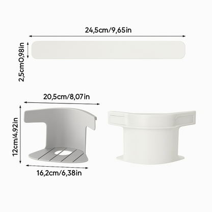 Pack de 4 Clips de drap réglables